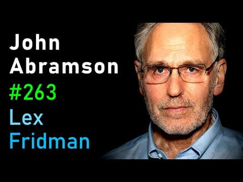 John Abramson: Big Pharma | Lex Fridman Podcast #263 thumbnail