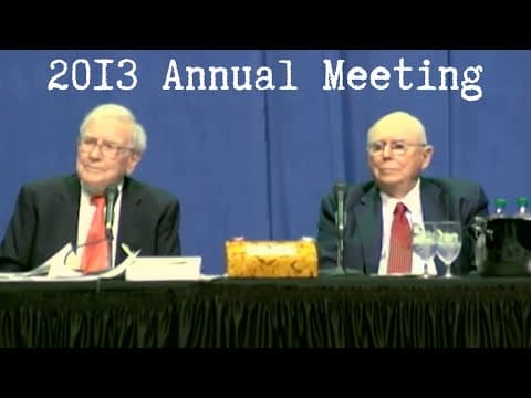 2013 Berkshire Hathaway Annual Meeting (Full Version) thumbnail
