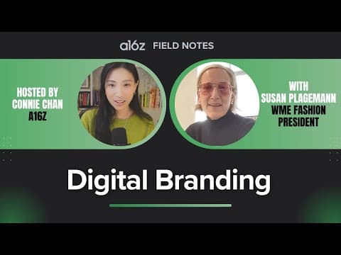 Digital Branding: Lessons from Vogue, Monetizing Social, Creator Tips | Field Notes with Connie Chan thumbnail