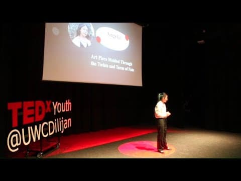 Art Piece Molded Through the Twists and Turns of Fate  | Angelic Gerona | TEDxYouth@UWCDilijan thumbnail