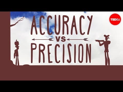 What's the difference between accuracy and precision? - Matt Anticole thumbnail