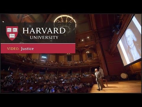 Justice: What's The Right Thing To Do? Episode 11: "THE CLAIMS OF COMMUNITY" thumbnail