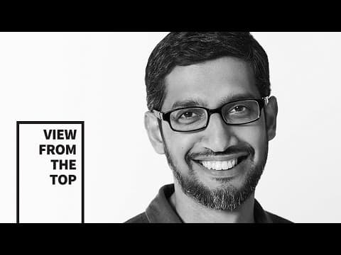 Sundar Pichai, CEO of Google and Alphabet thumbnail