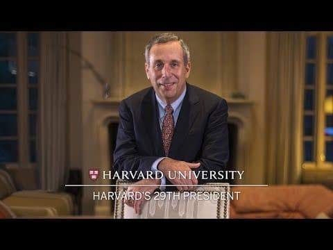 Harvard names Lawrence S. Bacow as 29th president thumbnail