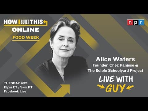 Alice Waters Talks Chez Panisse, Starting a Victory Garden, and "Coming Home" Pasta Recipe thumbnail