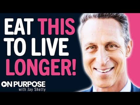 DOCTOR REVEALS The Essential Foods You Need To Eat To LIVE LONGER! | Mark Hyman & Jay Shetty thumbnail