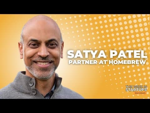 Satya Patel on the state of VC, flexible investing frameworks & converting to evergreen | E1715 thumbnail