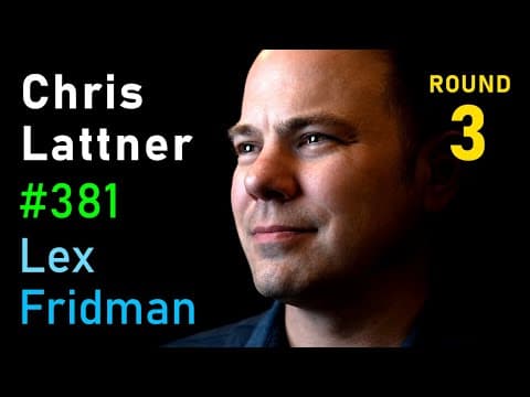 Chris Lattner: Future of Programming and AI | Lex Fridman Podcast #381 thumbnail
