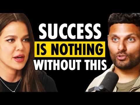 Khloe Kardashian Shares Her BIGGEST SECRET To Success & HAPPINESS! | Jay Shetty thumbnail