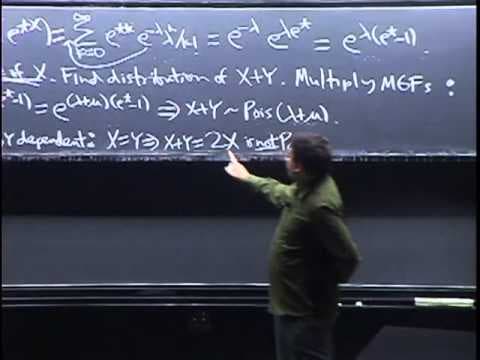 Lecture 18: MGFs Continued | Statistics 110 thumbnail