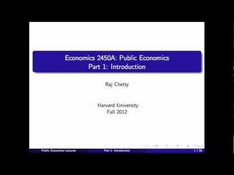 Topic 1: Introduction | Economics 2450A: Public Economics thumbnail