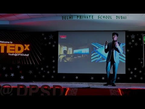 Has Technology Led Humanity to Evolve Backwards?  | Mohammed Zafar | TEDxYouth@DPSDubai thumbnail