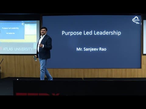 Embracing Purpose: A Journey of Meaningful Transformation | Sanjeev Rao | TEDxATLAS University thumbnail
