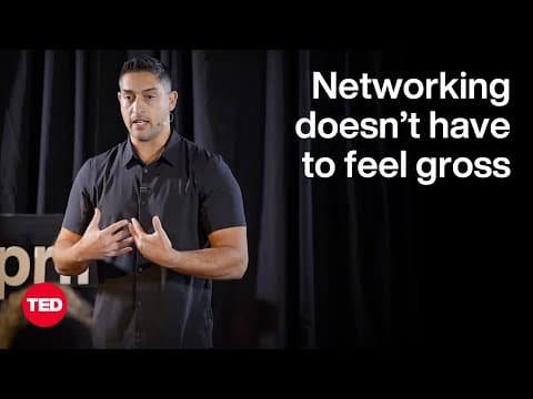 Networking Doesn’t Have to Feel Gross | Daniel Hallak | TED thumbnail