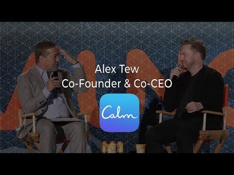 E868 Alex Tew, Calm: hypergrowth done well, making positive difference, 1m subs, $80m rev, $250m val thumbnail