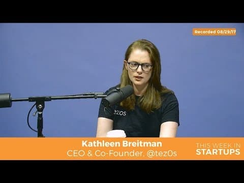 Tezos Kathleen Breitman on cypherpunks & crypto-anarchy & world-changing potential of cryptocurrency thumbnail