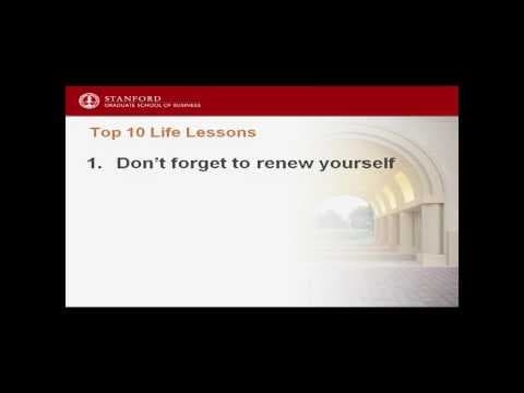 Top 10 Life Lessons (Last Lecture Series) thumbnail