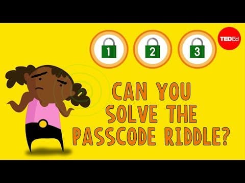 Can you solve the passcode riddle? - Ganesh Pai thumbnail