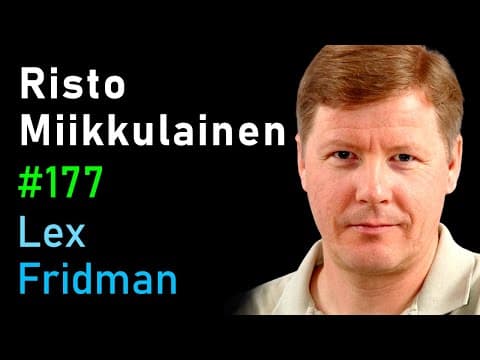 Risto Miikkulainen: Neuroevolution and Evolutionary Computation | Lex Fridman Podcast #177 thumbnail