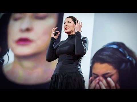 An Art Made of Trust, Vulnerability and Connection | Marina Abramović | TED Talks thumbnail
