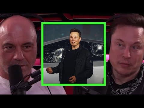 Elon Musk on "Shocking" Moment He Broke Window on Cybertruck thumbnail