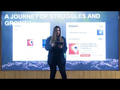 Rediscovering Art and Passion: Journey of Calligraphy | Shipra Malhotra | TEDxATLAS University thumbnail