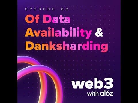 ep 24 – Of Data Availability & Danksharding thumbnail