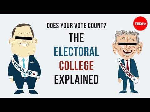 Does your vote count? The Electoral College explained - Christina Greer thumbnail