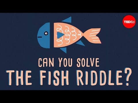 Can you solve the fish riddle? - Steve Wyborney thumbnail