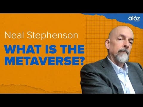 Neal Stephenson explains: What is the metaverse? thumbnail