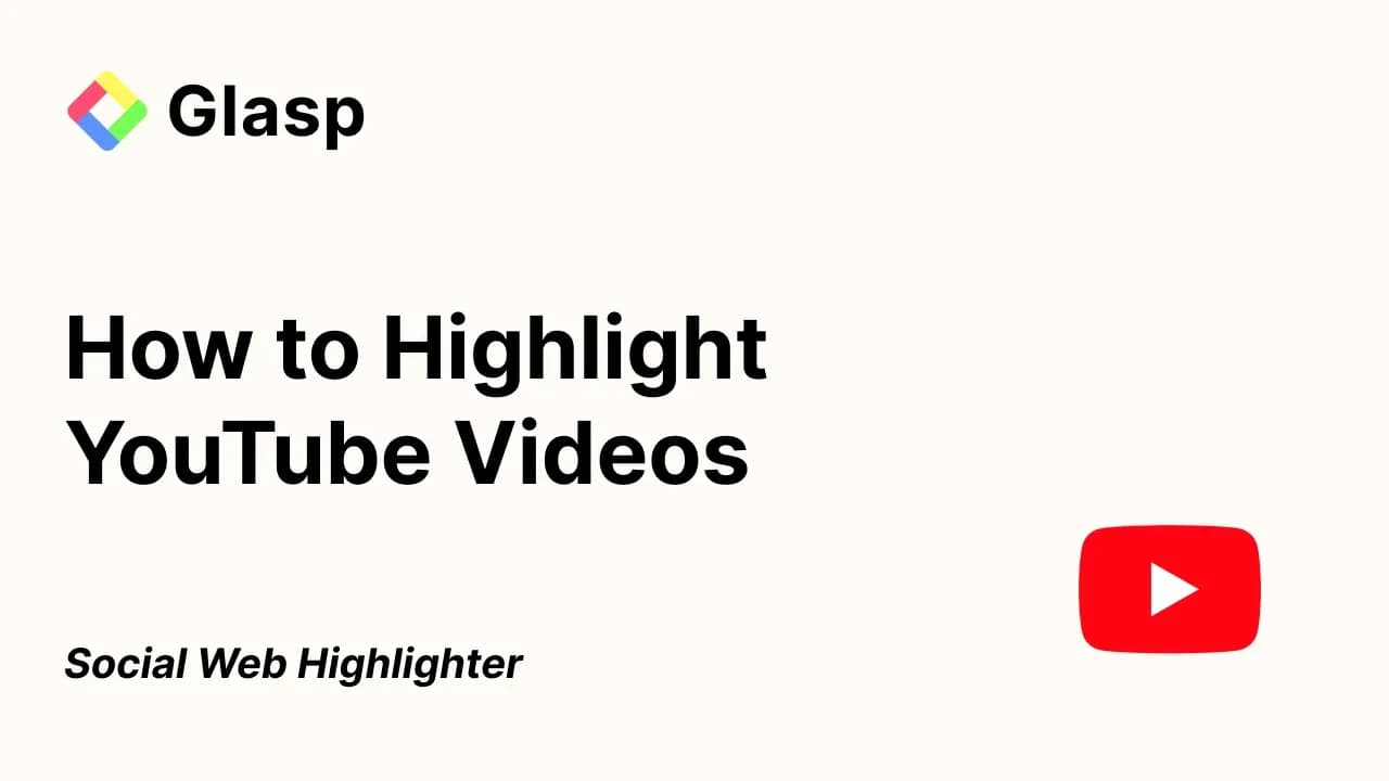 YouTube video player